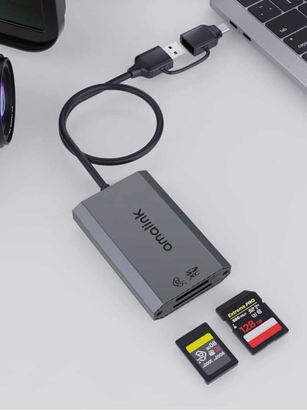 Amolink USB Card Reader Type A & SD UHS-II USB3.2 GEN2